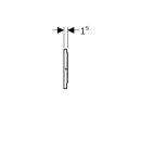 Geberit 115890SN6 Sigma10 WC-Strg. elektron.Sp&uuml;l, Netz