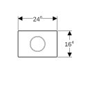 Geberit 115907SN6 Sigma10 WC-Strg. elektron.Sp&uuml;l, Netz