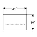 Geberit 116090SG6 Sigma80 WC-Strg. elektron.Sp&uuml;l, Netz