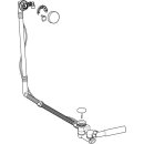 Geberit 150711216 Badewannenablauf, d52 mit Drehbet.