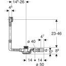 Geberit 150750216 BW-Ablauf, mit PushControl d52