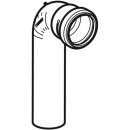 Geberit 152257161 Anschlussbogen 90Gr mit Steckmuffe