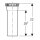 Geberit 154313001 CleanLine Verl&auml;ngerung