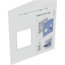 Geberit 244924001 Spritzschutz f&uuml;r verdeckte