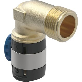 Geberit 620522001 FlowFit Übergangsbogen 90Gr mit AG