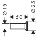 AXOR 42811820 Handtuchhaken Axor Universal Circular