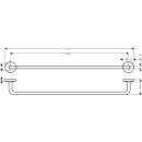 AXOR 42860000 Badetuchhalter 600 mm
