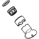 AXOR 92386000 Luftsprudler M24x1 (5 l/min) Axor