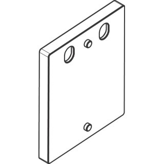 HANSGROHE 93146000 Fliesenausgleich 7mm für Showerpipe