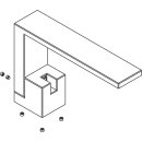 AXOR Axor 93586000or Edge Auslauf 3-Loch Einhebel