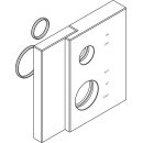 AXOR Axor 93595000 Rosette Absperrventil or Edge