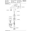 KEUCO 59104010000 EH-WT-mischer 110 E90 Square 59104,