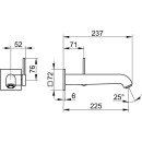 KEUCO 59516011202 EHM-WT-Mischer UP IXMO 59516