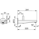 KEUCO 59516011301 EHM-WT-Mischer UP IXMO 59516