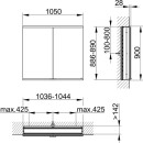 KEUCO 800200001100200 Royal Modular 2.0 SPS, unbel. 80020,