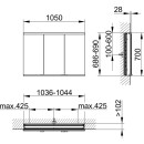 KEUCO 800300000000000 Royal Modular 2.0 SPS, unbel. 80030,