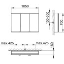 KEUCO 800301000100200 Royal Modular 2.0 SPS, unbel. 80030,