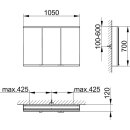 KEUCO 800321000000000 Royal Modular 2.0 SPS, DALI 80032,