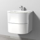 SANIPA DL21178 Set Glas-WT mit Ausz&uuml;gen u. LED