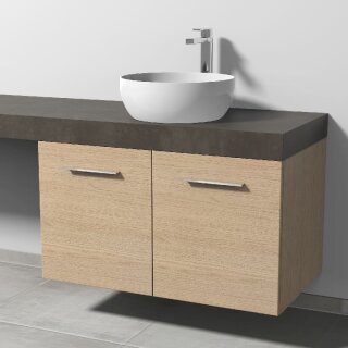 SANIPA G136448 Waschtischunterbau mit Türen 2morrow