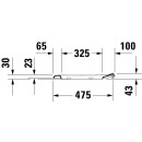 Duravit 00607171000000 Anneau de si&egrave;ge WC D-Code Vital