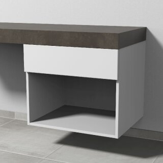 SANIPA P135743 Anbau-/Solitärschrank variabel