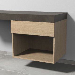 SANIPA P135748 Anbau-/Solitärschrank variabel