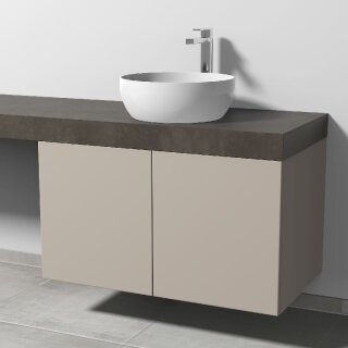 SANIPA P33641U Waschtischunterbau mit Türen 2morrow