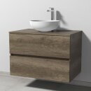 SANIPA PS20137 Waschtischunterbau mit Ausz&uuml;gen Solo