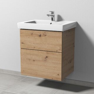 SANIPA SM61285 Waschtischunterbau mit Auszügen 3way