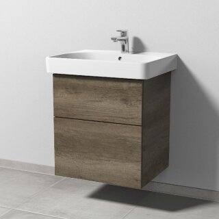 SANIPA SM67037 Waschtischunterbau mit Auszügen 3way