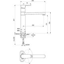 IDEAL STANDARD BC501XG Küchenarmatur Cerafine O H180