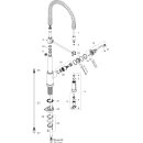 AXOR 16582000 Sp&uuml;ltischmischer Axor Montreux