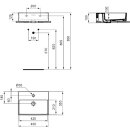 IDEAL STANDARD T3732V1 Handwaschbecken Extra, 1 Hl.,...