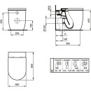 IDEAL STANDARD T3751V1 Standtiefsp&uuml;l-WC Blend Curve,