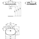 IDEAL STANDARD T439401 Waschtisch Linda-X 3 Hl. o.&Uuml;l.