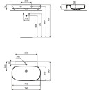 IDEAL STANDARD T439601 Waschtisch Linda-X 1 Hl. o.&Uuml;l.