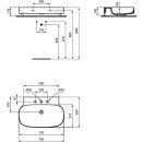 IDEAL STANDARD T439701 Waschtisch Linda-X 3 Hl. o.&Uuml;l.