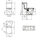 IDEAL STANDARD T459601 Stand-WC-Kombi i.life S Randlos