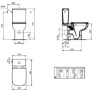 IDEAL STANDARD T472101 Standtiefsp&uuml;l-WC Kombi. i.life A