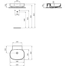 IDEAL STANDARD T475401 Waschtisch Linda-X o.Hl. m.&Uuml;l.