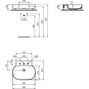 IDEAL STANDARD T498901 Waschtisch Linda-X 3 Hl. o.&Uuml;l.