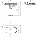 IDEAL STANDARD T499301 Waschtisch Linda-X o.Hl. o.&Uuml;l.