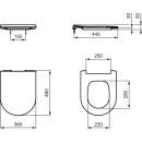 IDEAL STANDARD T5208V1 WC-Sitz Blend Curve Sandwich