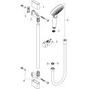 Hansgrohe 26539400 Ensemble de douche Crometta 1jet EcoSmart