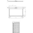 IDEAL STANDARD T5222FS Brausewanne Ultra Flat S i.life