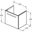 IDEAL STANDARD T5290DU WT-Unterschrank i.life S 1 Auszug