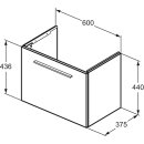 IDEAL STANDARD T5292DU WT-Unterschrank i.life S 1 Auszug