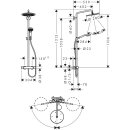 HANSGROHE 26794000 Showerpipe Croma Select S 280
