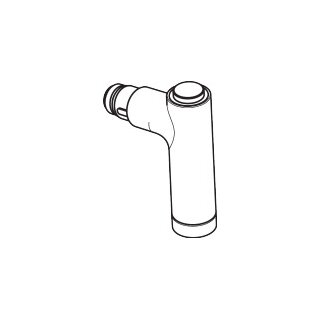 HANSGROHE 98492800 Ausziehbrause Metris edelstahl-optik